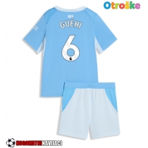 Otroške Nogometnih dresov Manchester City Marc Guehi #6 Domači 2026-27 Kratki rokavi (+ hlače)